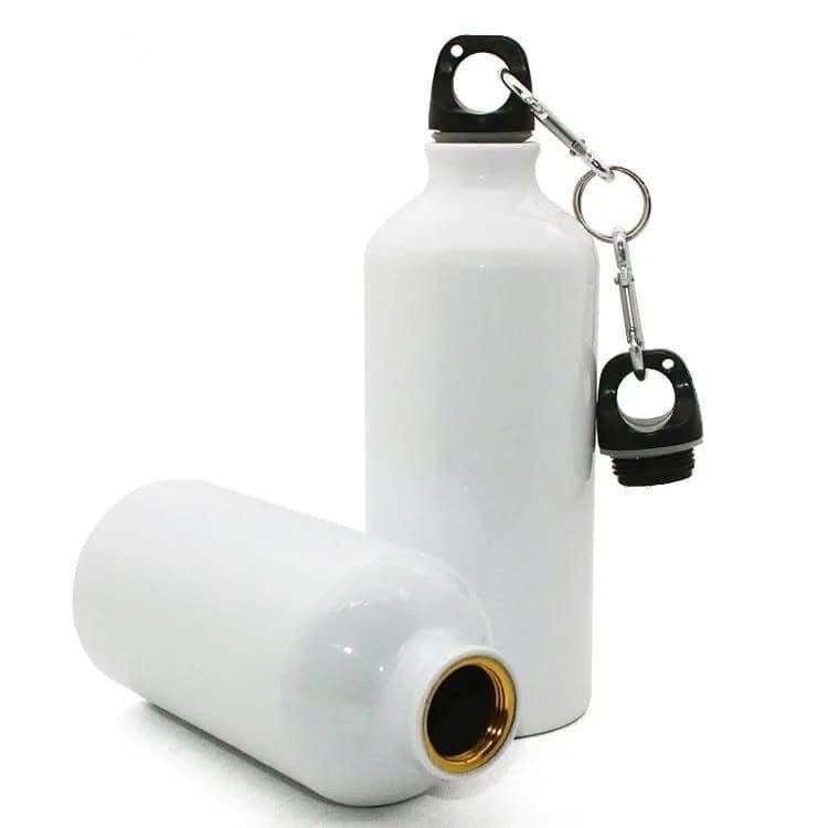 750ML Water pottal “ sublimation customise bottle“screw Carabiner Hook Aluminium outdoor sports🍼